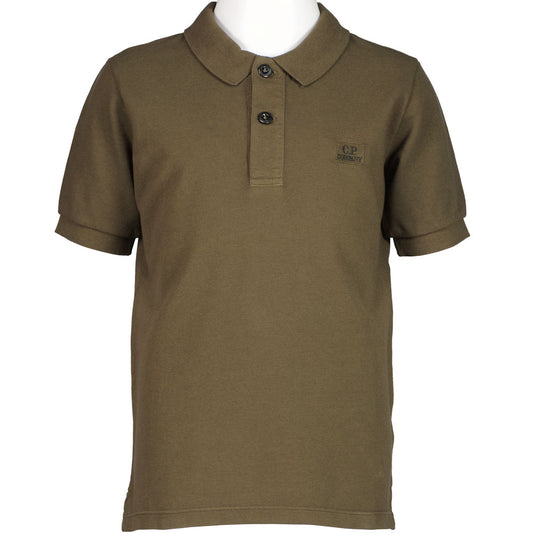 C.P. Junior Logo Patch Polo Shirt - Casual Basement