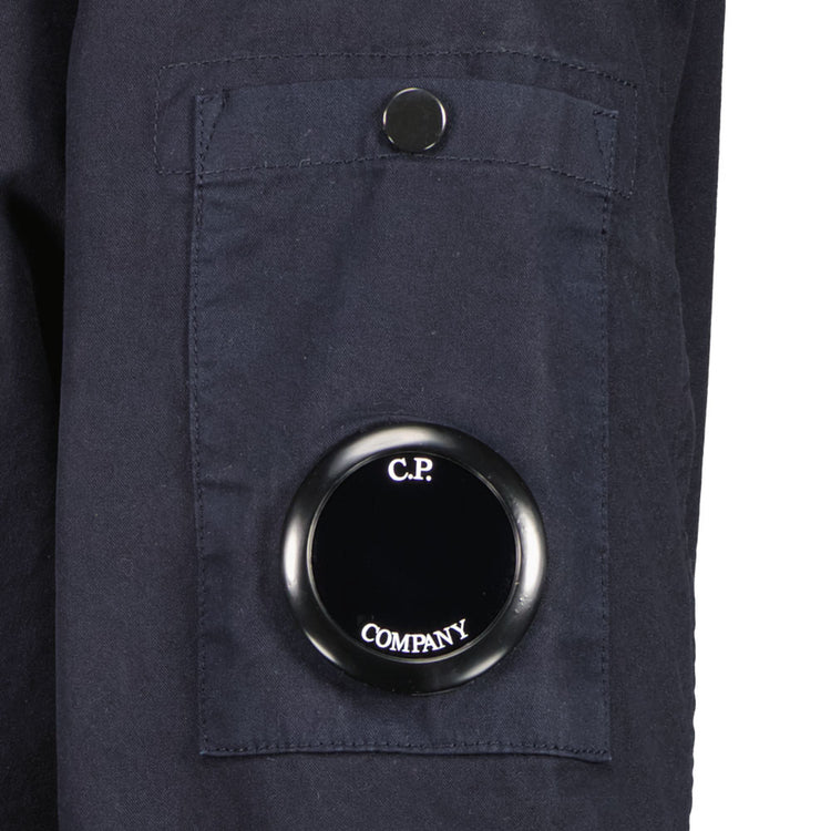C.P. Junior Hooded Gabardine Lens Overshirt - Casual Basement
