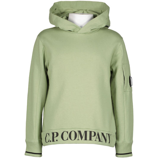 C.P. Junior Hem Logo Lens Hoodie - Casual Basement