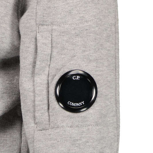 C.P. Junior Hem Logo Lens Hoodie - Casual Basement