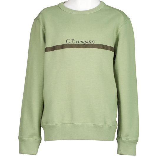 C.P. Junior Italic Stripe Logo Sweatshirt - Casual Basement