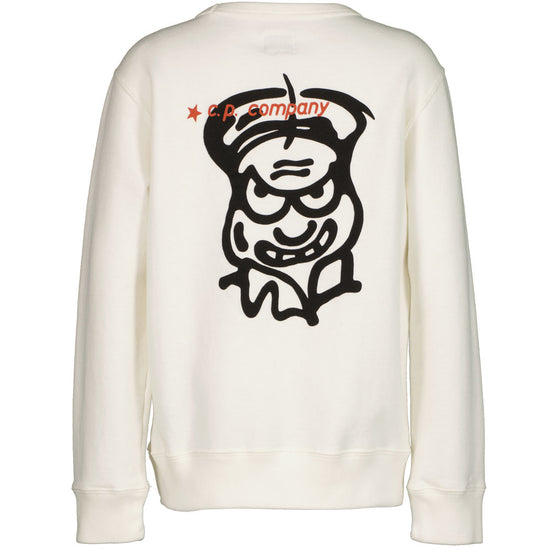 C.P. Junior Comics And Cars Logo Sweatshirt - Casual Basement