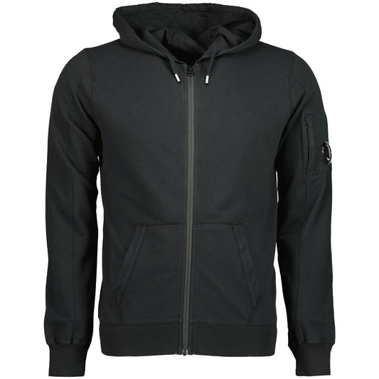 Junior Light Fleece Zip Lens Hoodie - Casual Basement