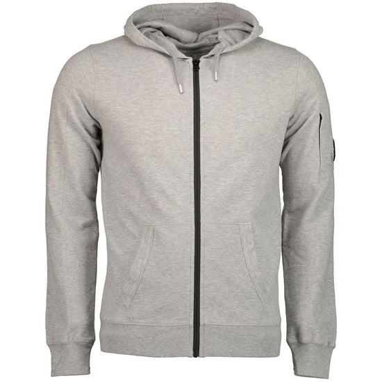 Junior Light Fleece Zip Lens Hoodie - Casual Basement