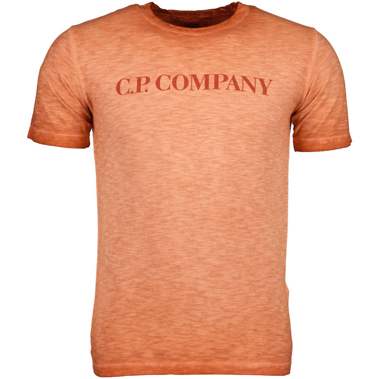 C.P. Junior Re-Colour Logo Print T-Shirt - Casual Basement
