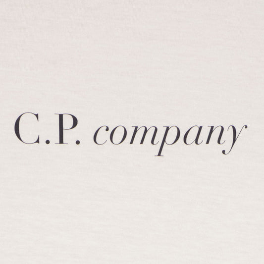 C.P. Junior Italic Logo T-Shirt - Casual Basement