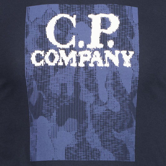 C.P. Junior Camo Logo T-Shirt - Casual Basement