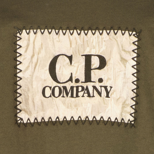 C.P. Junior Nylon Patch Logo T-Shirt - Casual Basement