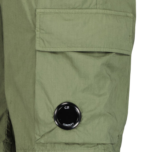 C.P. Cotton/Nylon Lens Cargo Bermudas - Casual Basement