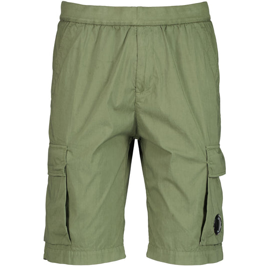 C.P. Cotton/Nylon Lens Cargo Bermudas - Casual Basement