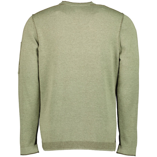 C.P. Double Face Vanisé Crewneck Lens Knit - Casual Basement