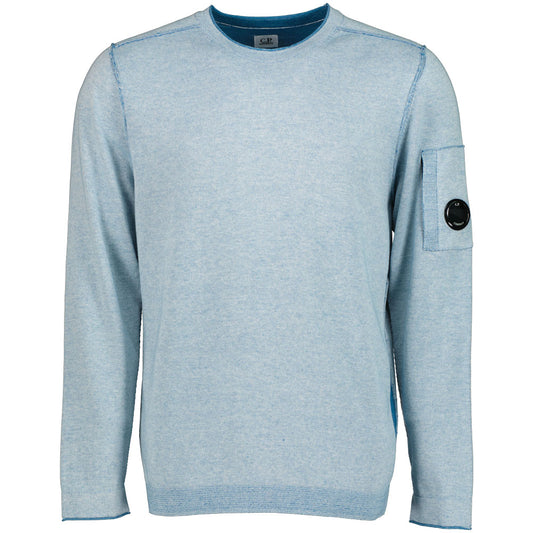 C.P. Double Face Vanisé Crewneck Lens Knit - Casual Basement