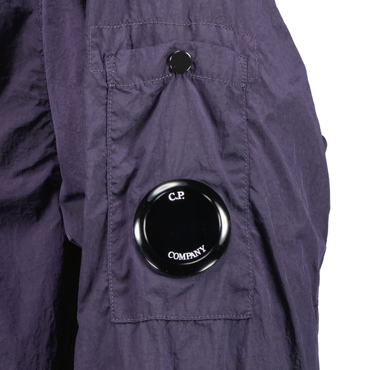 C.P. Chrome Quarter Zip Hooded Lens Jacket - Casual Basement