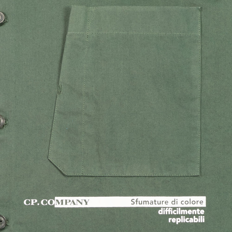 C.P. Short Sleeve Heavy Gabardine Shirt - Casual Basement