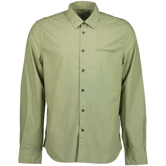 Popeline Graphic Print Shirt - Casual Basement