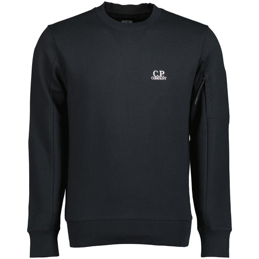 C.P. Embroidered Logo Crewneck Sweatshirt - Casual Basement