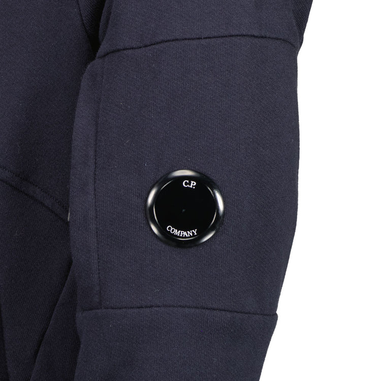 C.P. Quarter Zip Hooded Lens Sweatshirt - Casual Basement