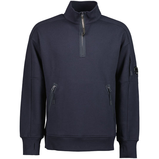 C.P. Quarter Zip Lens Sweatshirt - Casual Basement