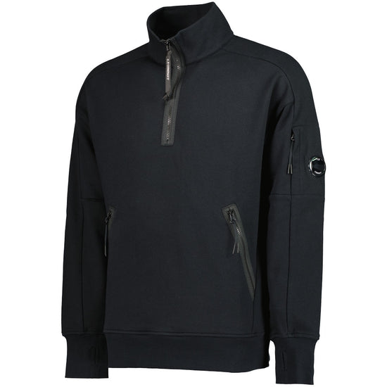 C.P. Quarter Zip Lens Sweatshirt - Casual Basement