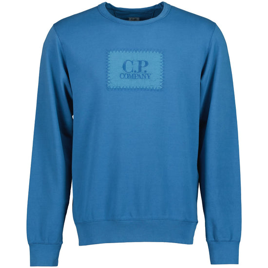 C.P. Light Fleece Patch Logo Sweatshirt - Casual Basement