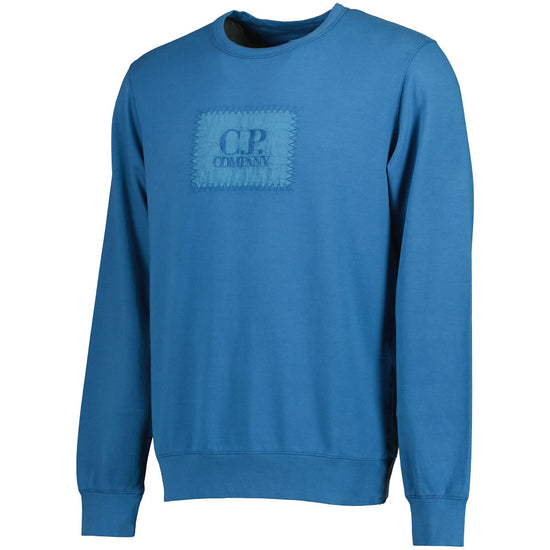 C.P. Light Fleece Patch Logo Sweatshirt - Casual Basement