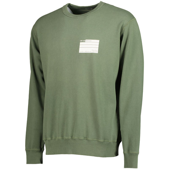C.P. Cotton Fleece GDE Crewneck Sweatshirt - Casual Basement