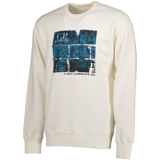 C.P. Crewneck Graphic Print Sweatshirt - Casual Basement