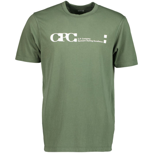 C.P. GDE Logo Print T-Shirt - Casual Basement