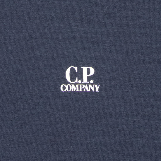 C.P. Button Up Logo Print T-Shirt - Casual Basement