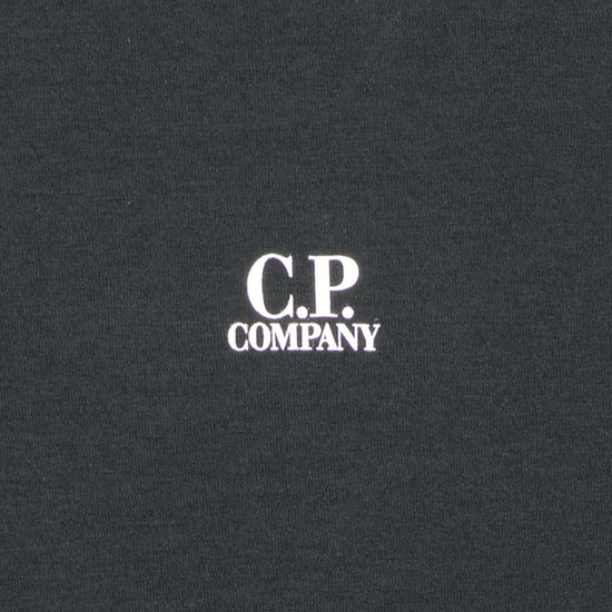 C.P. Button Up Logo Print T-Shirt - Casual Basement