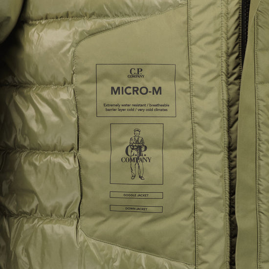 Junior Micro-M Down Goggle Parka - Casual Basement