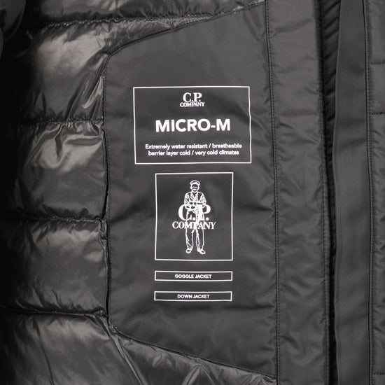 Junior Micro-M Down Goggle Parka - Casual Basement
