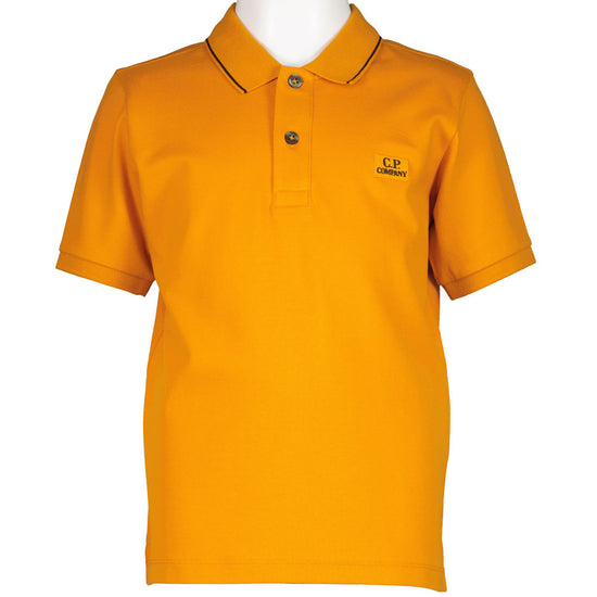 Junior Logo Patch Polo Shirt - Casual Basement