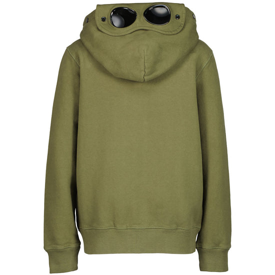 Junior Goggle Hooded Zip Sweatshirt - Casual Basement