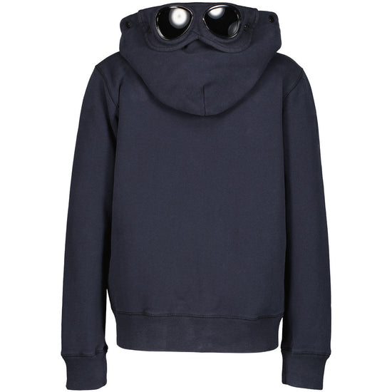 Junior Goggle Hooded Zip Sweatshirt - Casual Basement