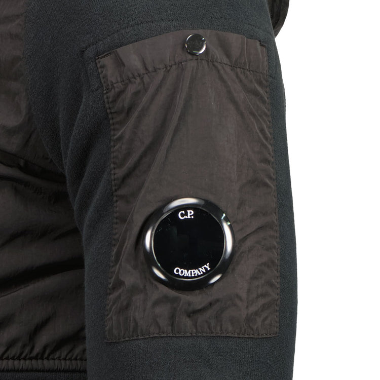 Junior Mixed Hooded Lens Zip Sweatshirt - Casual Basement