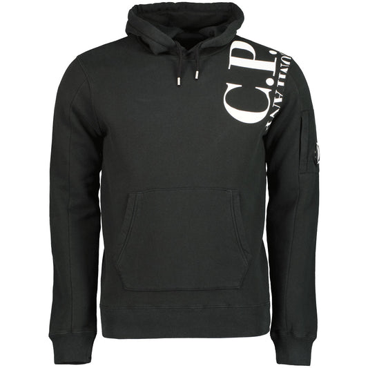 Junior Fleece Logo Print Lens Hoodie - Casual Basement