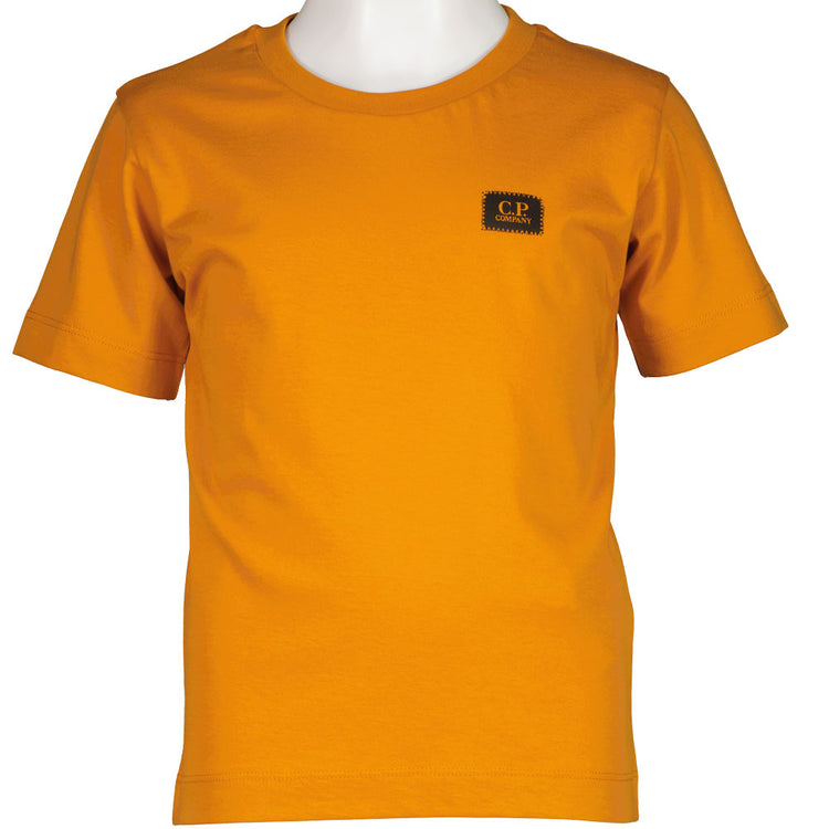 Junior Small Logo Patch Print T-Shirt - Casual Basement