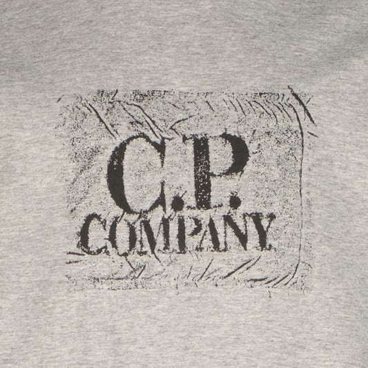 Junior Long Sleeve Stamp Logo T-Shirt - Casual Basement