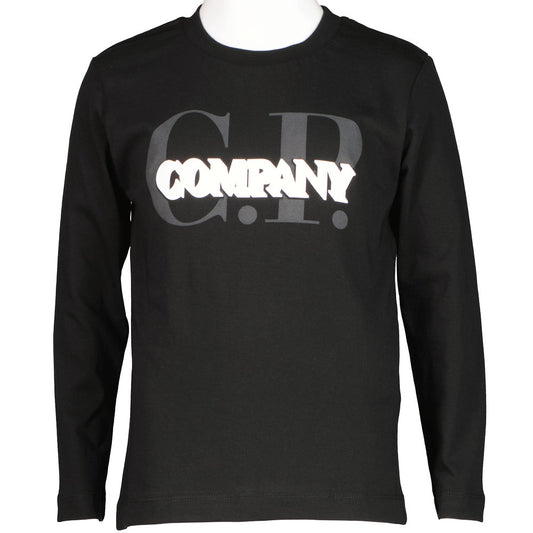 Junior Long Sleeve Logo Print T-Shirt - Casual Basement
