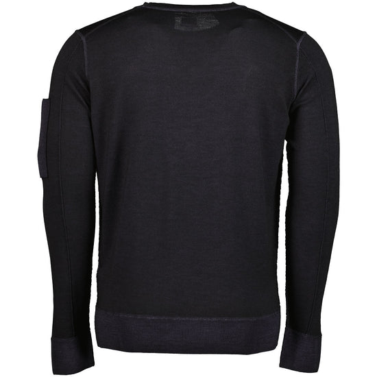 Merino Wool Crewneck Lens Knit - Casual Basement