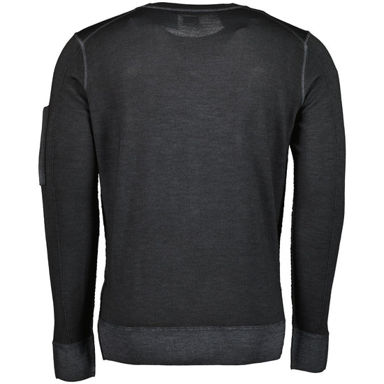 Merino Wool Crewneck Lens Knit - Casual Basement