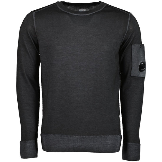 Merino Wool Crewneck Lens Knit - Casual Basement