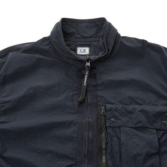 Flatt Nylon Half Zip Lens Overshirt - Casual Basement
