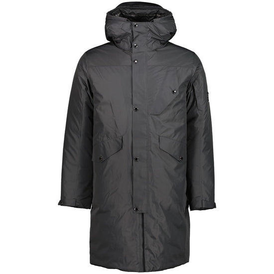 Long Micro-M Down Lens Parka - Casual Basement