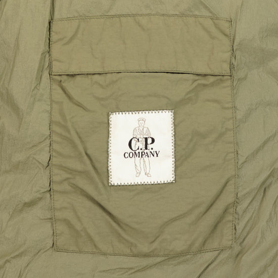 Long Flatt Nylon Down Lens Jacket - Casual Basement