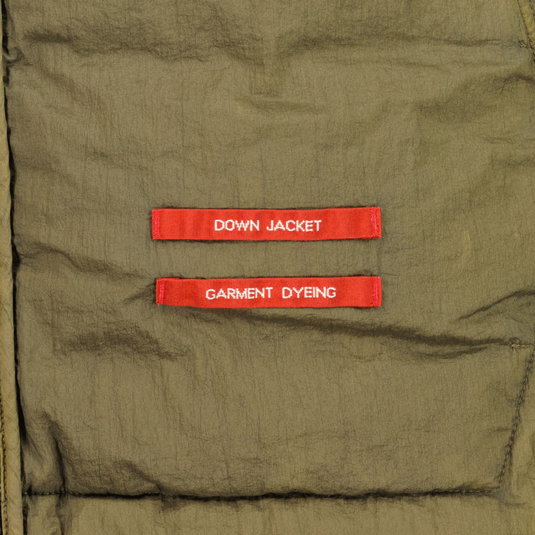 Hooded Nylon Down Jacket - Casual Basement
