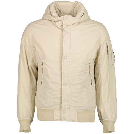 Flatt Nylon Padded Lens Jacket - Casual Basement