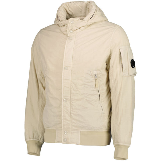 Flatt Nylon Padded Lens Jacket - Casual Basement