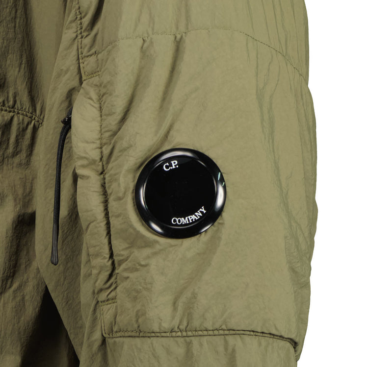 Hooded Nylon Lens Jacket - Casual Basement